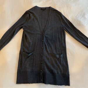 Banana Republic Dark Gray Merino Wool Sweater